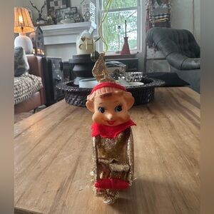 Vintage Gold knee hugger elf